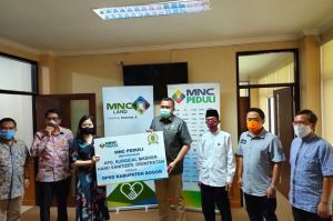 Lawan Covid-19, MNC Peduli dan MNC Land Salurkan Bantuan Melalui DPRD Bogor