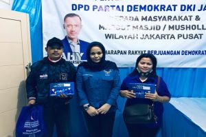 Demokrat DPRD DKI Tebar 1.000 Sembako di Jakarta Pusat