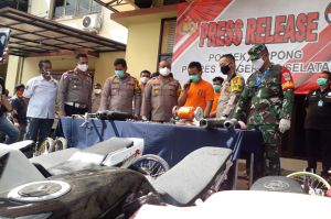 Polisi Ciduk Kawanan Geng Balap Liar yang Tutup Jalan Raya Serpong