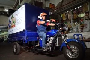 Pedagang Pasar Dinoyo di Malang Mulai Jualan Online Dibantu BRI