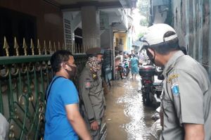 1.089 KK Terdampak Banjir Rob di Kelurahan Ancol Jakarta Utara