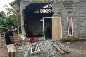Diguncang Gempa Dahsyat, Puluhan Rumah di Maluku Utara Rusak