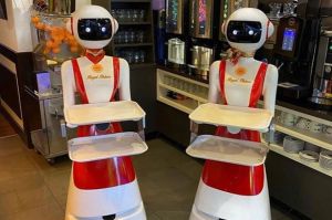 Kurangi Kontak, Restoran di Belanda Gunakan Robot sebagai Pramusaji
