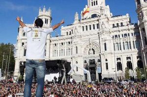 Penggemar Real Madrid Dilarang Rayakan Gelar Juara di Cibeles