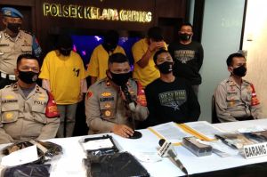 Polisi Bekuk Komplotan Pencuri yang Beraksi di Pusat Perbelanjaan Kelapa Gading
