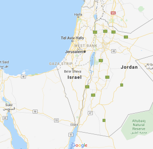 Petisi Perjuangan Kembalikan Palestina ke Maps Pecah