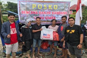 Bank BRI Salurkan Bantuan untuk Korban Banjir Masamba