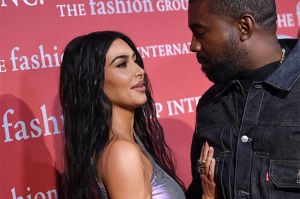 Redam Kehebohan, Kanye West Minta Maaf pada Kim Kardashian
