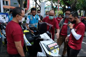 PLN Luncurkan Velocity-Lets Survey Location with Electric Motorcycle