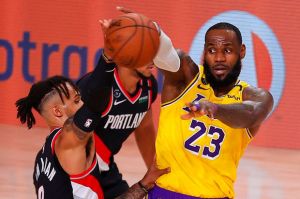 Rekor LeBron James Warnai Kekalahan Lakers dari Blazers