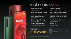 Realme X50 Pro 5G Resmi di Indonesia, Berapa Harganya?