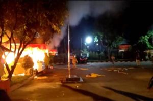 Bukan Pertama, Polsek Ciracas Pernah Dibakar OTK pada Desember 2018