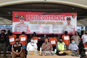 Beraksi 54 Kali, Komplotan Begal di Tol Jakarta-Bekasi-Tangerang Digulung Polisi