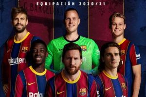 Foto Messi Masih Dipajang Barcelona untuk Kampanye Jersey Anyar 2020/2021