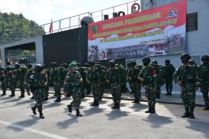 500 Prajurit TNI Tiba di Papua, Antisipasi Kerawanan di Pegunungan