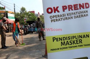 Polda Metro Jaya Ingatkan Masyarakat Tak Bermasker Didenda Rp250 Ribu