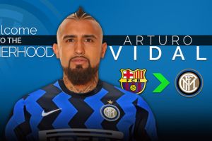 Arturo Vidal Ucapkan Salam Perpisahan pada Fans Barcelona