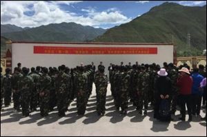 China Paksa Orang-orang Tibet Masuk ke Kamp Kerja Paksa Mirip di Xinjiang