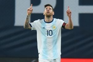 Lionel Messi Lega Bisa Bantu Argentina Lewati Ujian Sulit