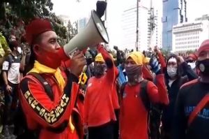 Elemen Buruh Minta Polisi Kawal sampai Istana Merdeka