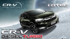 Gendong Diesel Turbo, New Honda CR-V  Dilengkapi  Fitur SENSING