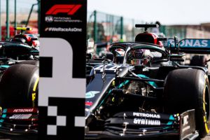Kecelakaan Warnai Keberhasilan Lewis Hamilton Pole di GP Portugal