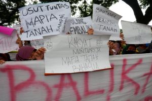 Datangi Kantor ATR/BPN, Warga Tangerang Utara Tagih Janji  soal NIB Tanah
