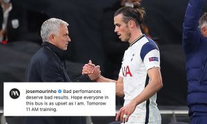Postingan Mourinho Viral Setelah Tottenham Dipermalukan Antwerp