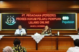 Kapok! Pegadaian Proses Hukum Pelaku Penipuan Lelang Online