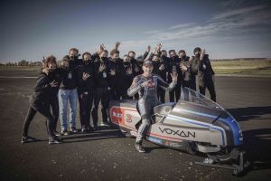 Max Biaggi Geber Motor Listrik Terkencang di Dunia, Top Speed 408 KPJ