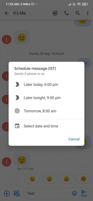 Google Uji Fitur Penjadwalan SMS di Messages