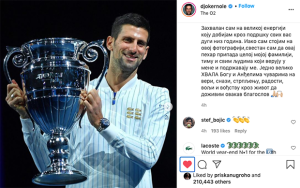 Reaksi Novak Djokovic Kembali Jadi Petenis Nomor 1 Dunia