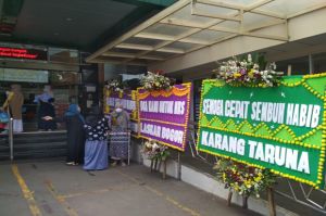 RS Ummi Bogor Dibanjiri Karangan Bunga Habib Rizieq Lekas Sembuh