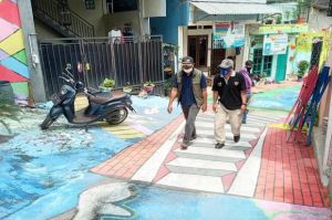 Dukung Kreativitas warga Selama Pandemi, Kelurahan Lenteng Agung Gelar Lomba Menghias Kampung