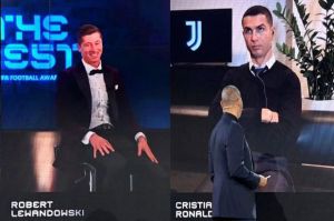 Ronaldo Jutek Banget Lihat Lewandowski Pemain Terbaik Dunia 2020