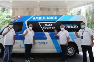 Penanganan Covid-19, Pelindo III Sumbang Ambulance ke RS PHC