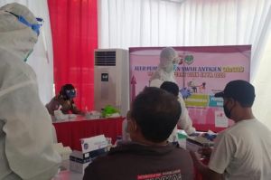 Rapid Test Antigen di Rest Area KM 19 Tol Jakarta Cikampek, Tujuh Pemudik Reaktif