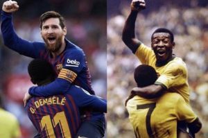 Santos Permasalahkan Rekor Gol Messi di Barcelona