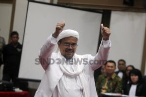 Habib Rizieq Minta Hakim PN Jakarta Selatan Batalkan Status Tersangka Kerumunan