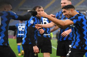 Inter Milan Cuma Pungut Satu Poin di Markas Serigala Roma