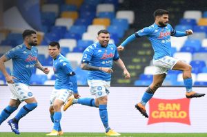 Napoli Cetak Setengah Lusin Gol ke Gawang Fiorentina