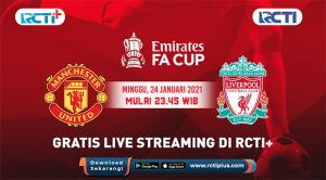 Live Streaming RCTI Plus: Manchester United vs Liverpool