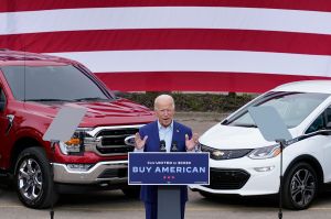 Joe Biden Ganti 645.000 Mobil Dinas dengan Mobil Listrik Amerika