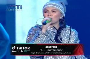 Agnez Mo Kenalkan Lagu Baru di TikTok Awards Indonesia 2020