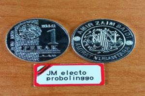 Koin Perak 1 Dirham Zaim Saidi Dijual di Situs Jual Beli Online, Segini Harganya
