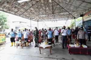 Tekan Kasus COVID-19, Unsur 3 Pilar Jakut Wujudkan Kampung Tangguh Jaya