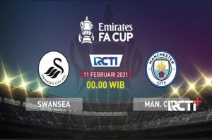 Live Streaming RCTI Plus: Swansea Hadapi Ujian Berat Lawan Man City