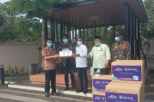 Bupati Bekasi: Kampanye Pentahelix 5 Juta Masker Aice Group Perkuat Persatuan Melawan Pandemi