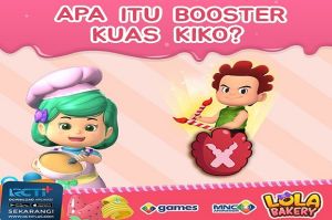 Gunakan Booster Kuas Kiko Untuk Selesaikan Misi di Game Lola Bakery, Mainkan Sekarang di RCTI+!