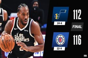 Hasil Pertandingan NBA, Sabtu (20/2/2021): Clippers Putus Rantai 9 Kemenangan Beruntun Jazz